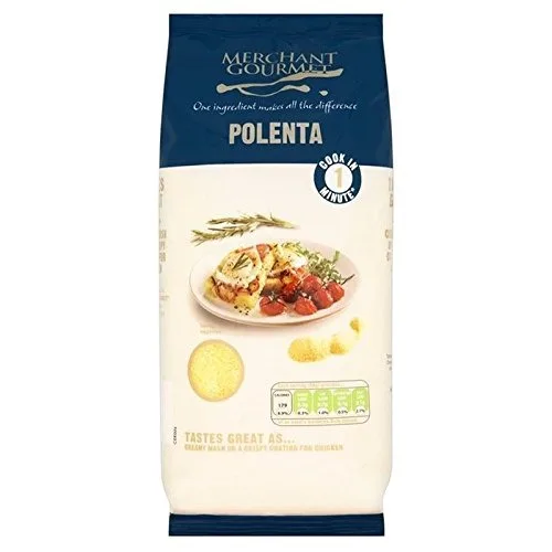 Merchant Gourmet One Minute Polenta Corn Meal 500g Pack Of 6 - MERCHANT GOURMET - Mercearia