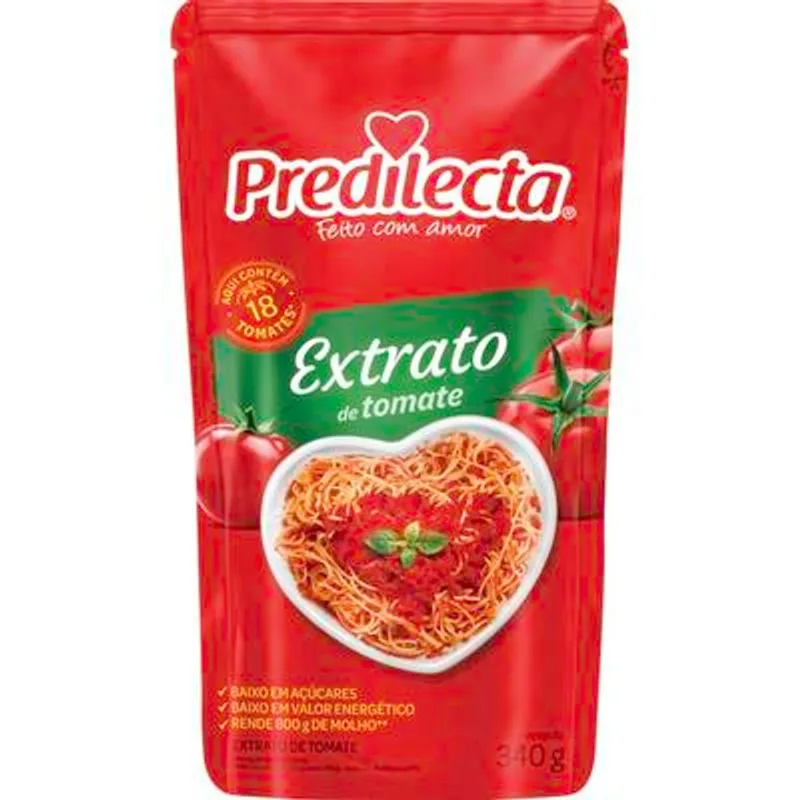 Extrato de Tomate Predilecta 340g