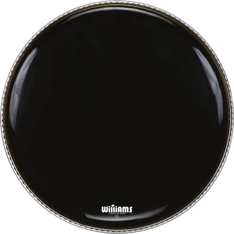 Pele de Bumbo 22 Polegadas Clear W1SC com Anel Interno para Grave Definido Evan Williams - OUTRAS MARCAS - Instrumentos Musicais