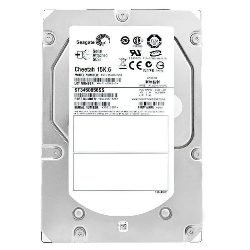 Hd Sas Seagate 450gb 15k 3.5 St3450856ss 9cl066-883 Rec