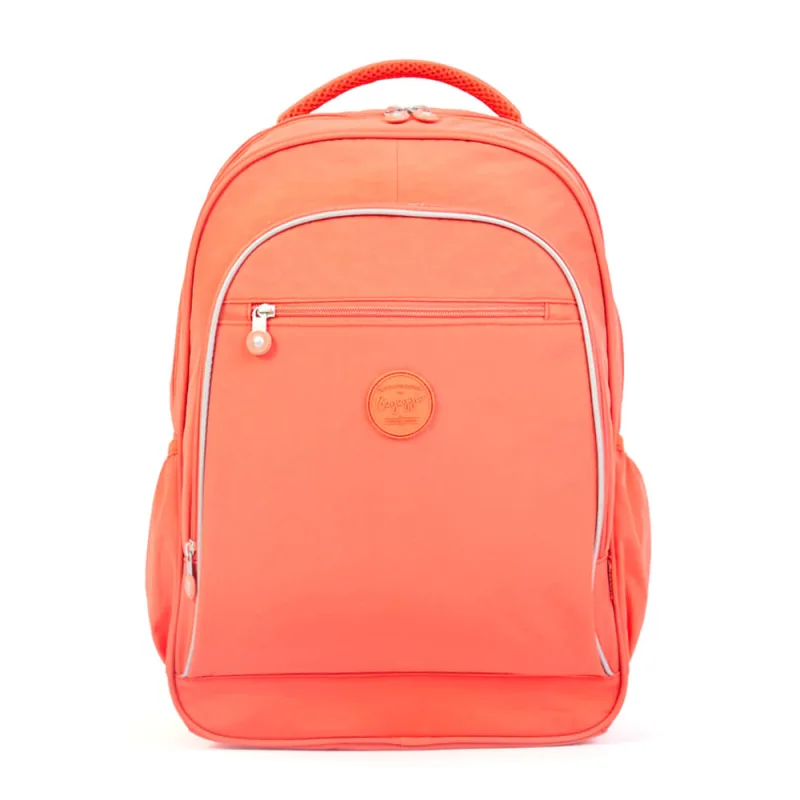 Mochila Feminina Color Block Vermelha - Bagaggio - Mochilas