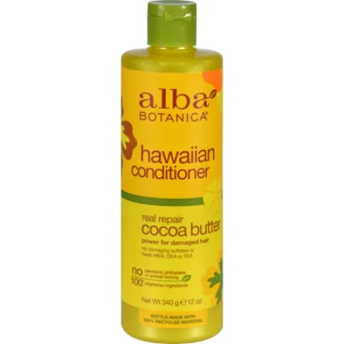 Cocoa Butter Dry Repair Hair Conditioner - ALBA BOTANICA