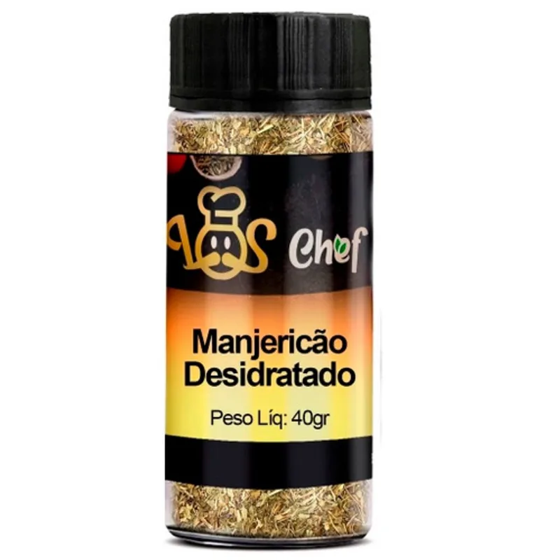 Manjericão Natural Premium Desidratado 40g