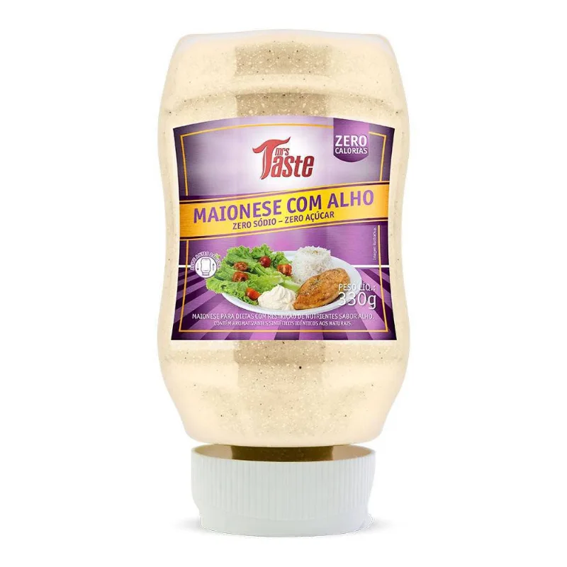Maionese com Alho 330g - Mrs Taste