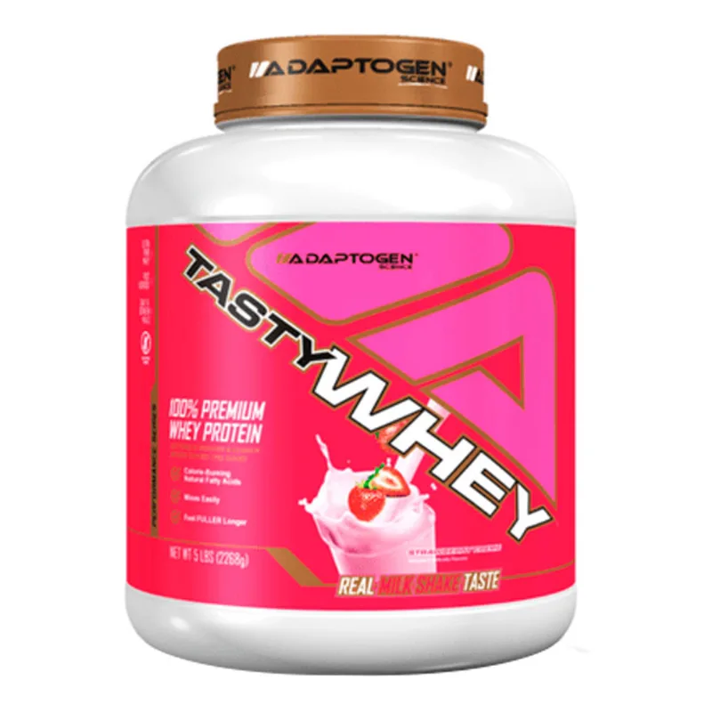 Tasty Whey 5lbs - Adaptogen Science Tasty Whey 5lbs Morango - Adaptogen Science