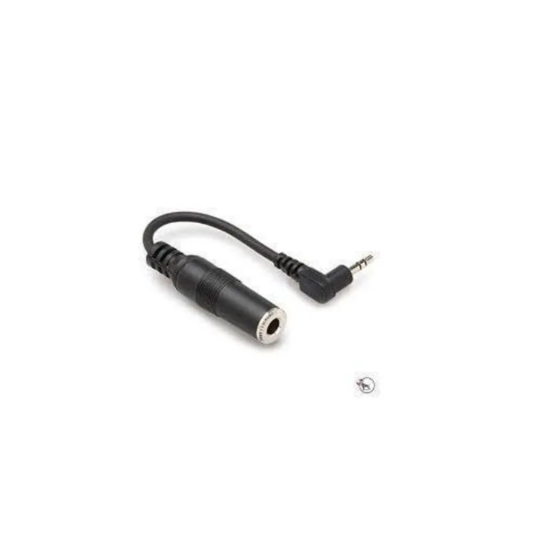 Cabo P2 Macho Stereo Para P10 Fêmea Mono 15cm Hosa P2msp10fm