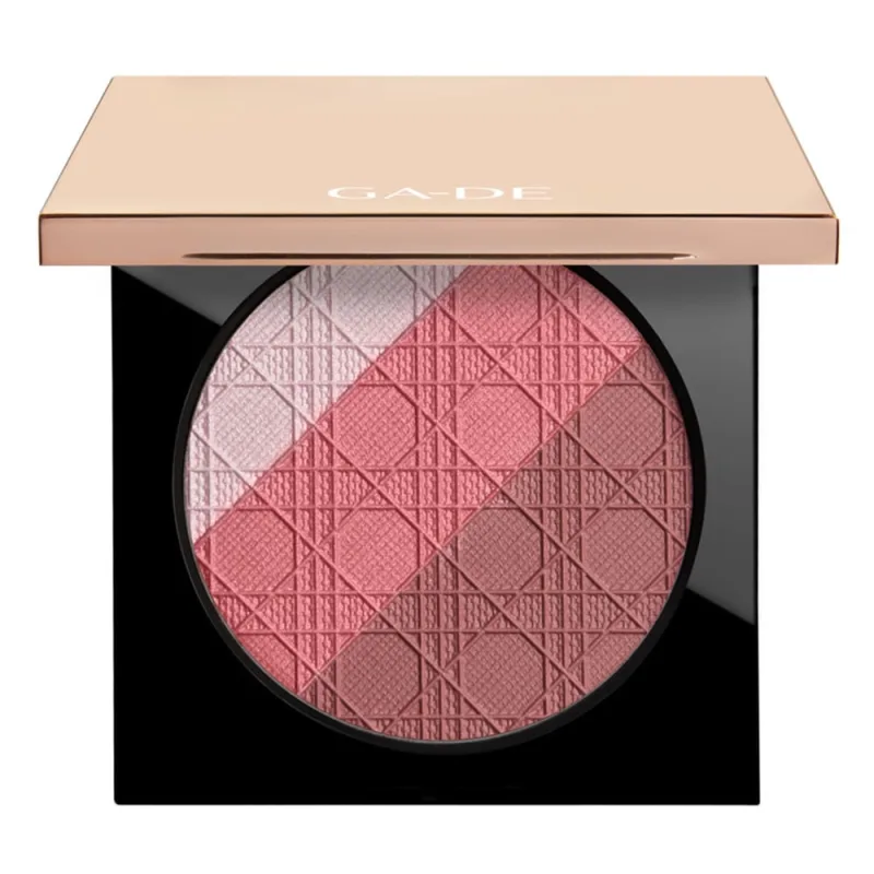 Paleta de maquiagem ga-de Glow fx Natural Face com blush, bronzeador - Não Disponível
