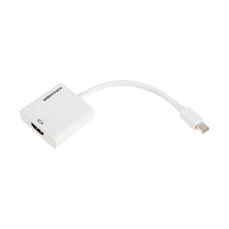 Cabo Adaptador Mini Displayport Macho X Hdmi Fêmea 4k 60hz (kramer) - 15cm