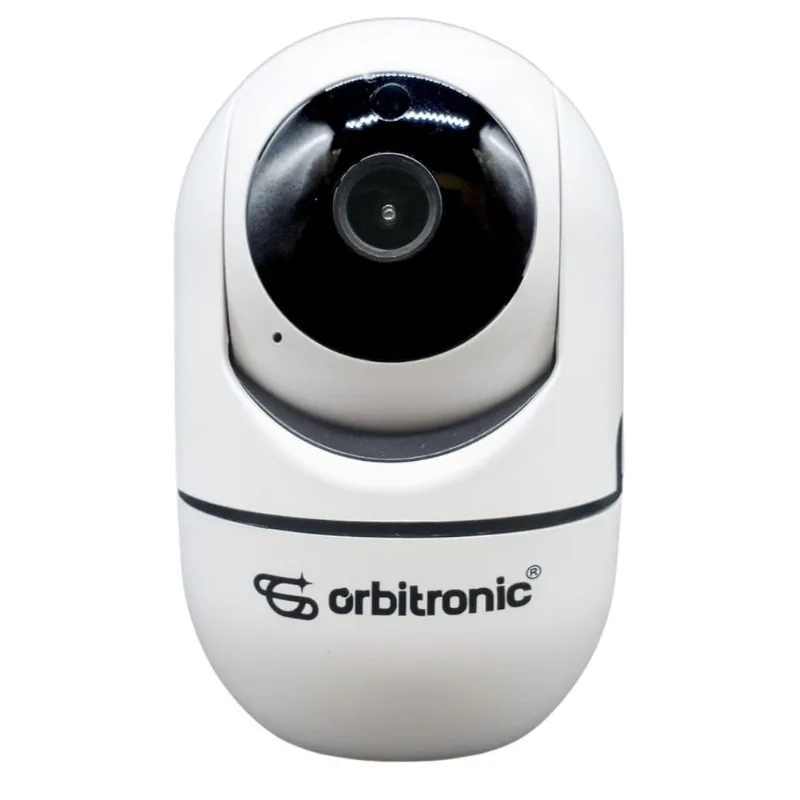 Câmera Wi-Fi Full HD 1.3MP ORB793 Interna Visão Noturna Orbitronic Câmera Wi-fi Robô HD 1.3MP Interna Visão Noturna ORB793 Branca