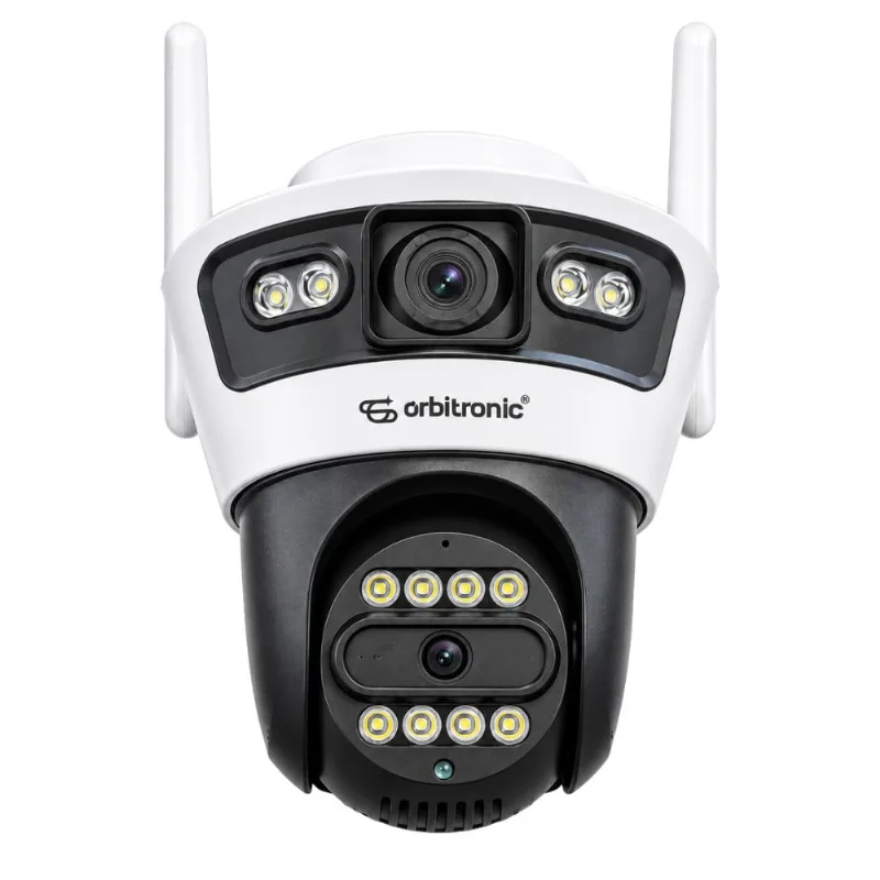 Câmera Wi-Fi Full HD 2MP ORB774 Externa Infravermelho Orbitronic Câmera Wi-fi HD 2MP Externa IP66 Infravermelho ORB774 Branca