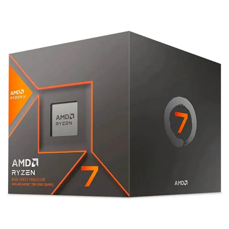 Processador AMD Ryzen 7 8700G AM5 5.1GHz Com Vídeo Integrado Box (MP)