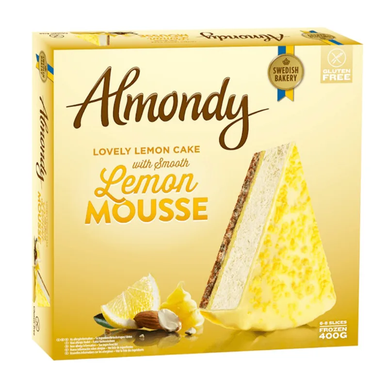 Torta Daim Almondy 400g Mousse Limao