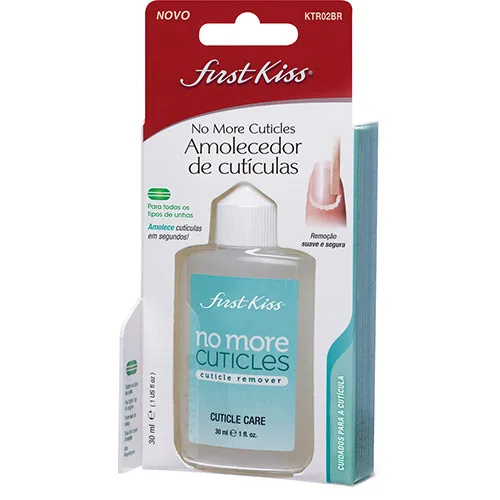 Amolecedor De Cutículas First Kiss No More Cuticles - FIRST KISS - Higiene E Beleza