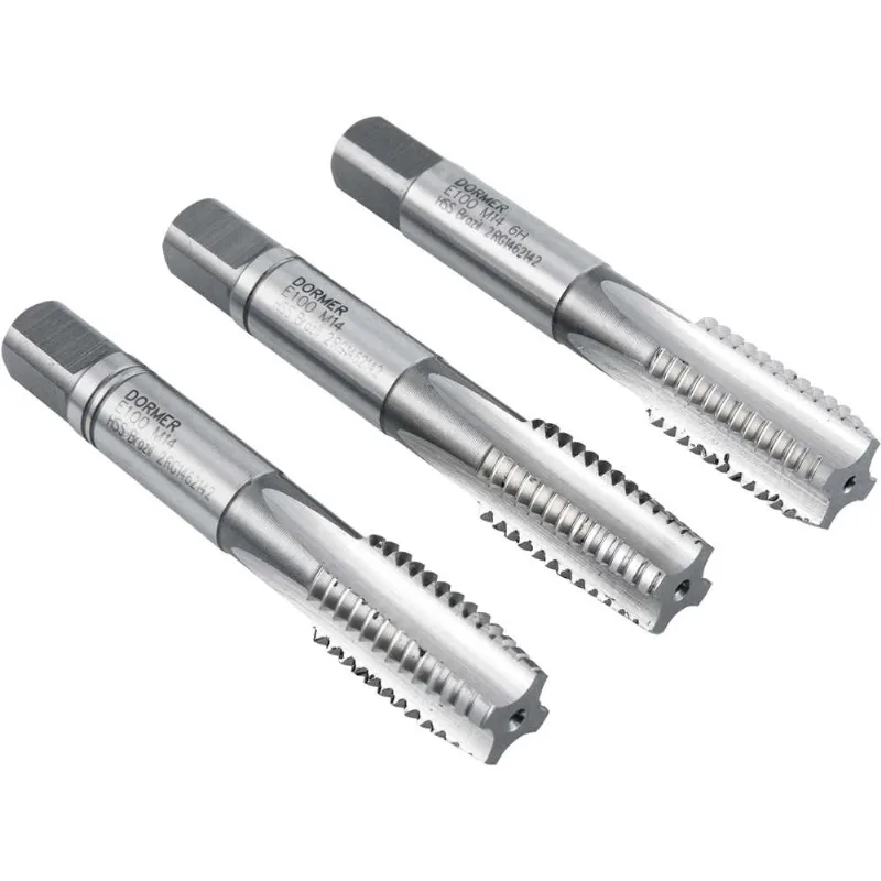 Macho Manual Aço Rápido M 14 DIN 352 E100M14NO8 - Dormer