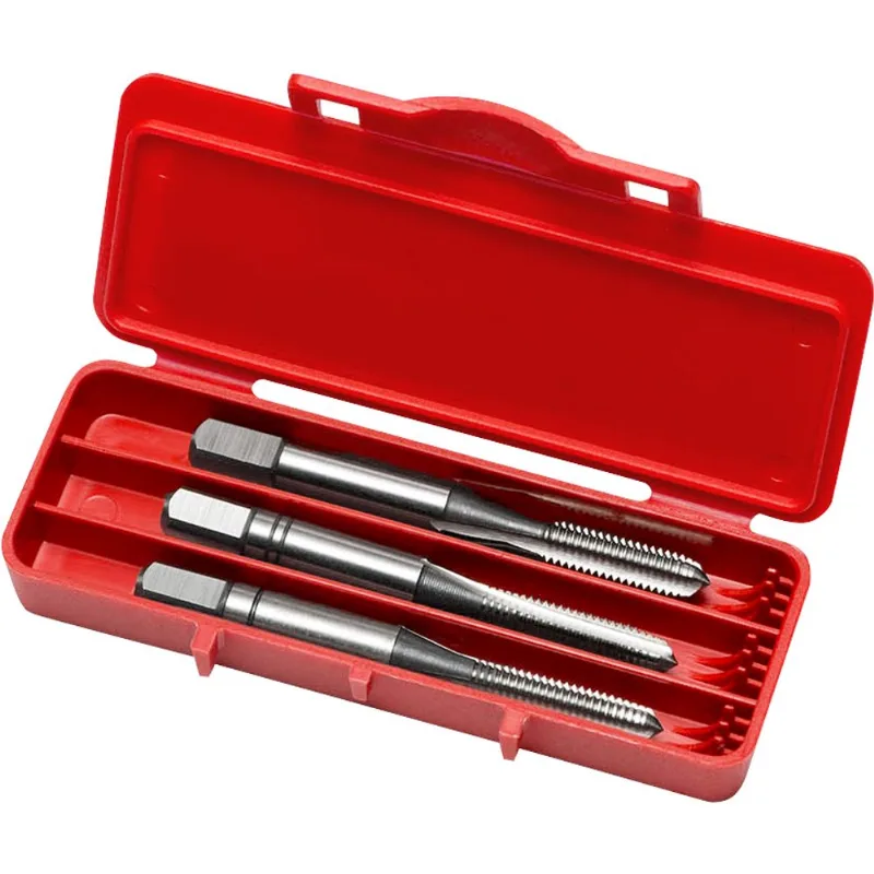 Macho manual de aço rápido M3 x 0,50 mm métrica jogo com 3 peças - DORMER