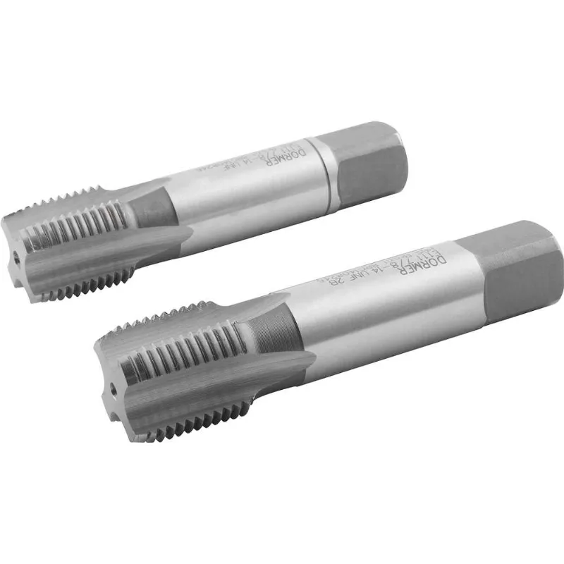 Jogo Macho Manual Aço Rápido UNF 7/8" 2Peças Direito Din 2181- Dormer