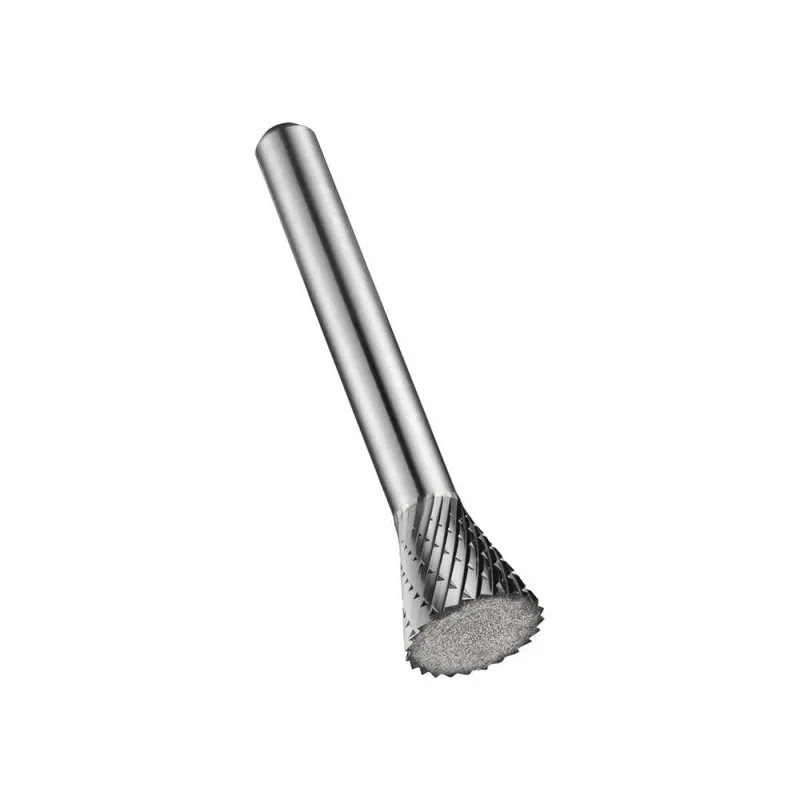 Lima Rotativa Cônica Invert. 10°-Tipo N 6x8mm Hast.6mm P825 - Dormer - DORMER - Usinagem E Corte