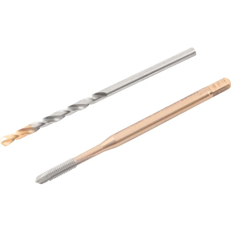 Jogo duopack macho máquina 3 mm x 0,50 mm com broca 2,5 mm - DORMER