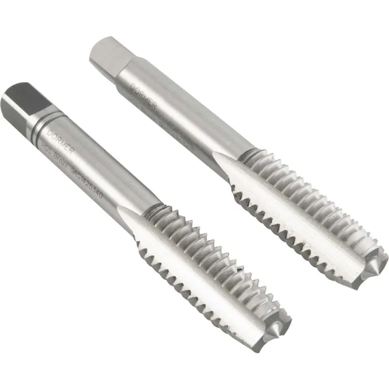 Jogo Macho Manual Aço Rápido BSW 1" 2 Peças DIN 351 - Dormer