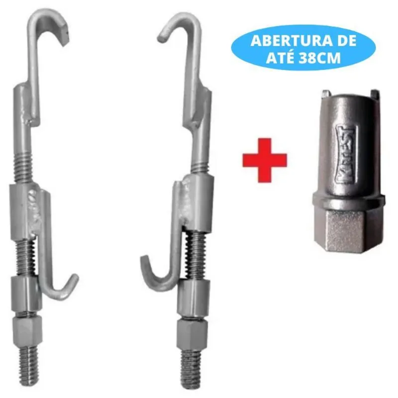 Ferramenta Encolhedor Mola Suspensão Gol Ford Fiat Gm Vw