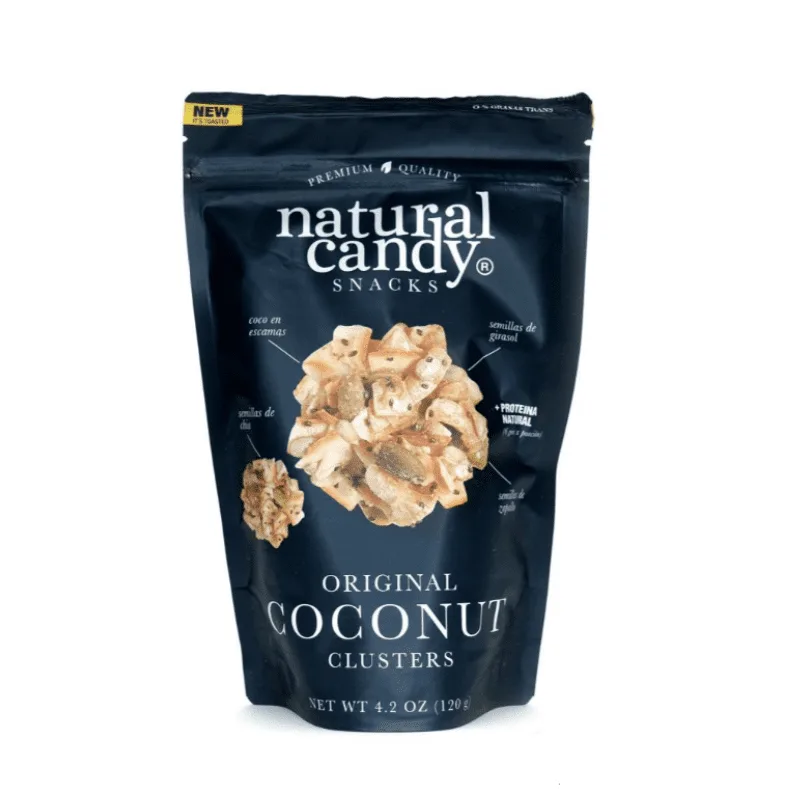 Snack Coco Original Natural Candy Bites 100gr - Não Informado - Mercearia