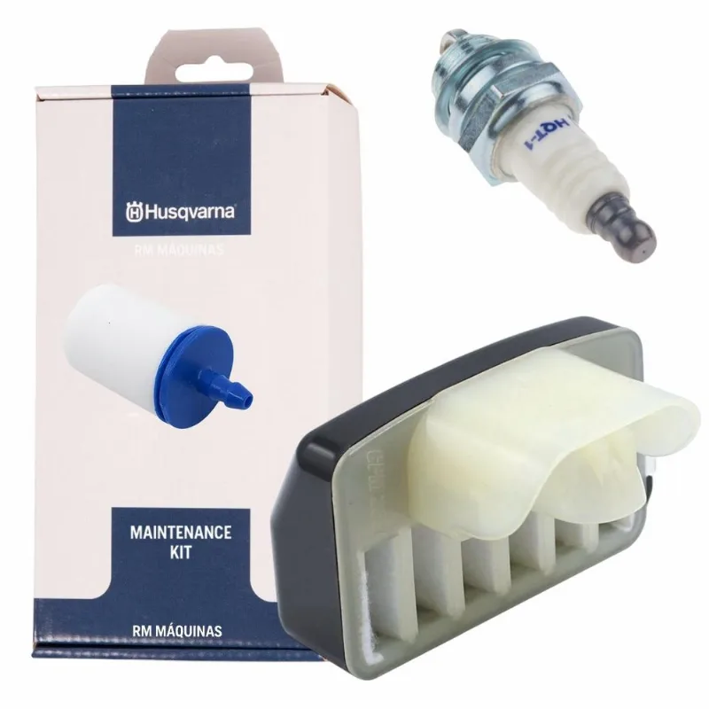 Kit Manutenção Filtros Vela Motosserra Husqvarna 135/435/435e/440e/435ii Original