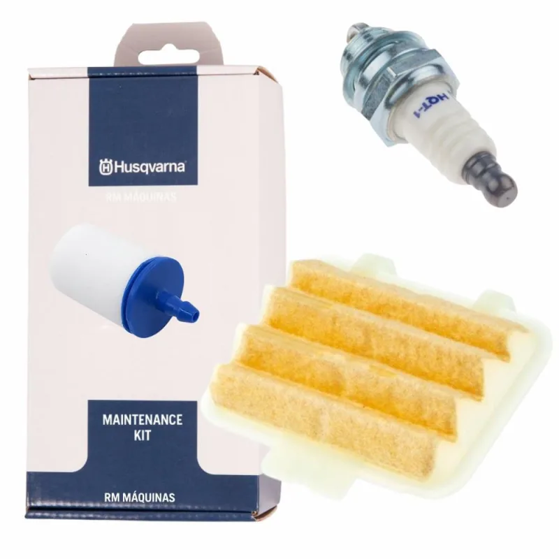 Kit Manutenção Filtros Vela Motosserra Husqvarna 135 Original - Não Disponível - Construção E Ferramentas