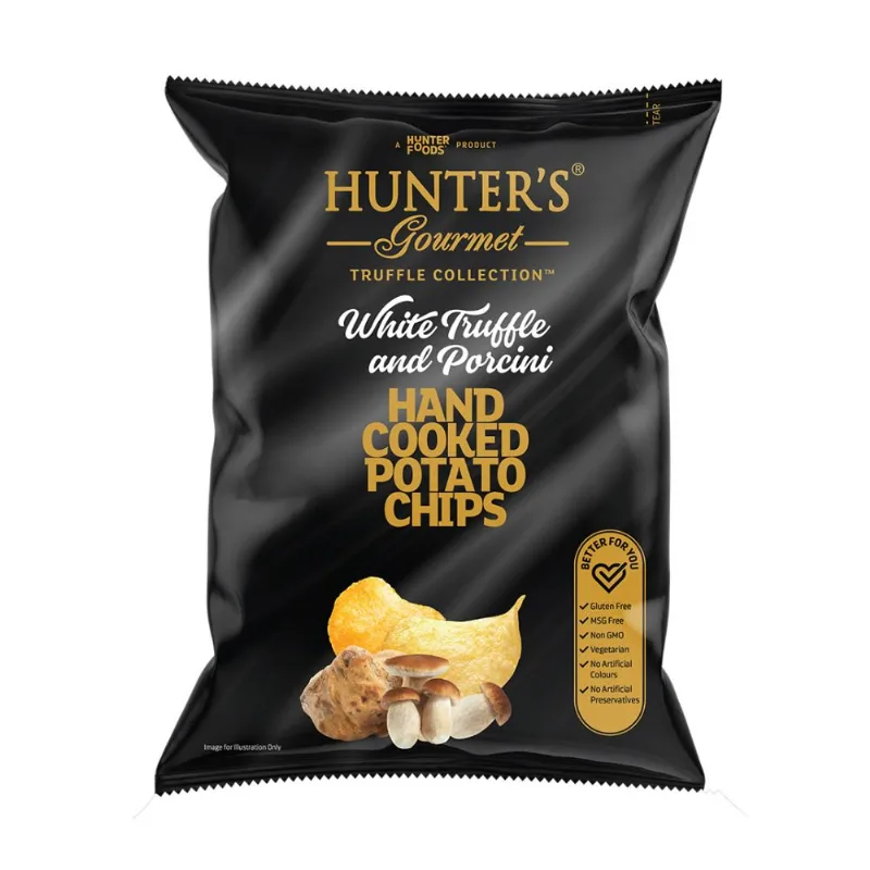 Batata Chips Trufas Brancas e Porcini Hunters 125g
