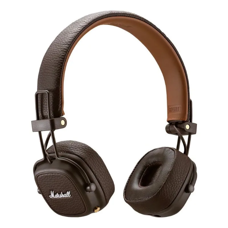 Fone De Ouvido Marshall Major Iii Marrom Bluetooth Microfone