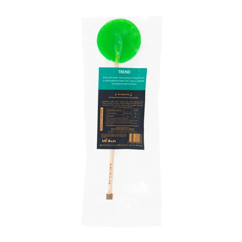 Pirulito para Drink Lollidrinks Trend 30g