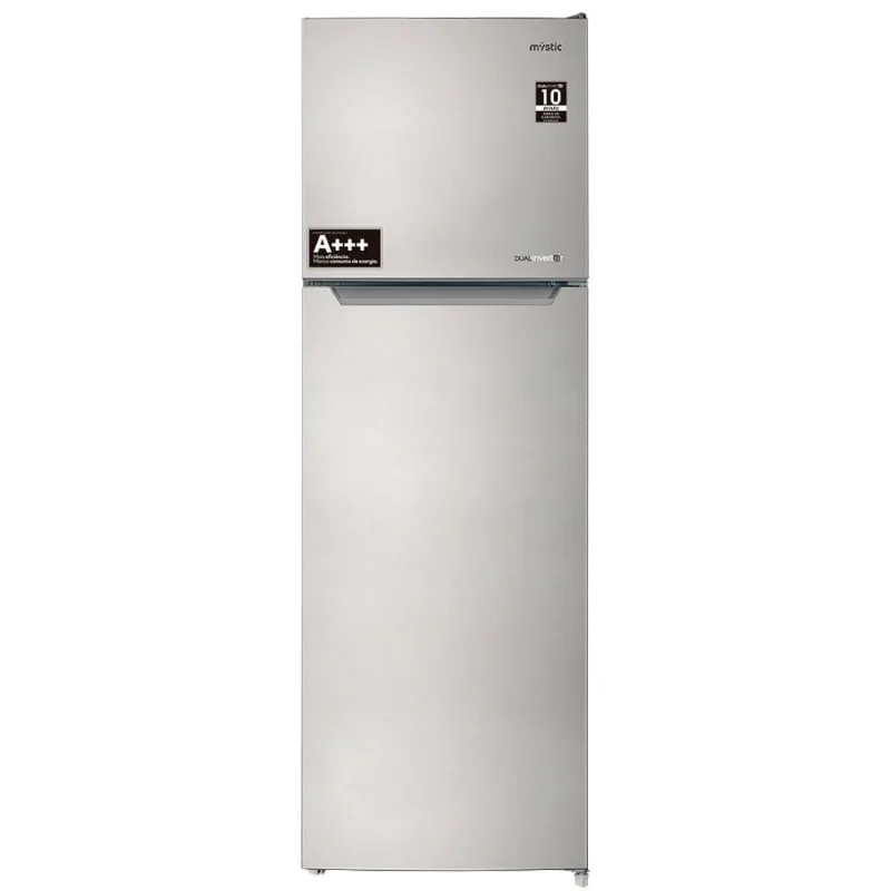 Geladeira Mystic Dual Inverter Frost Free 255 Litros Duplex Inox (MP)
