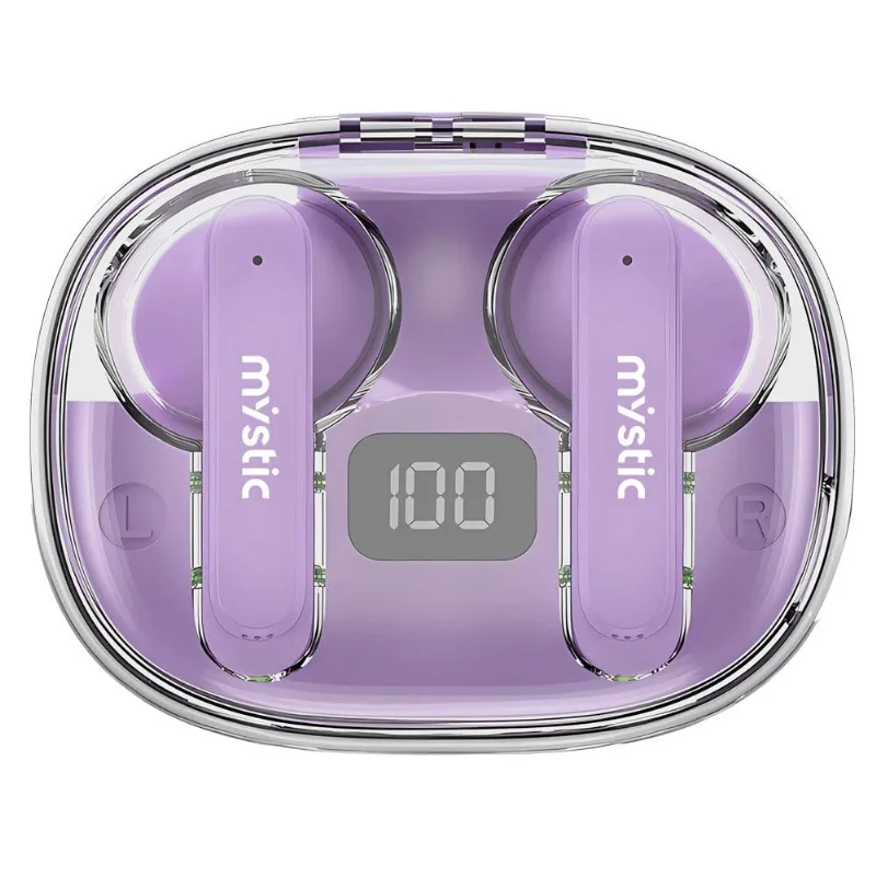 Fone De Ouvido Bluetooth Mystic Wind Lilás MY-E86-ENC-P (MP)