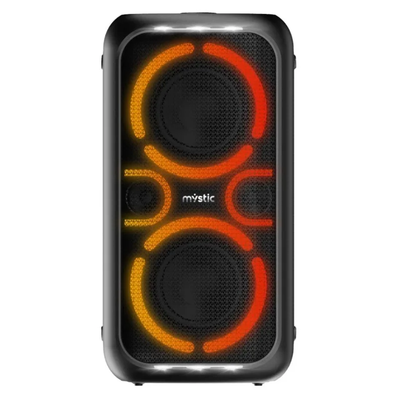Caixa De Som Amplificada Mystic TWS MY-PAR677LABR Preto