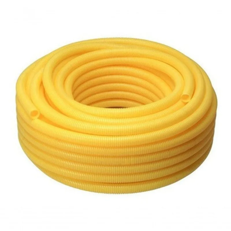 Conduíte Corrugado Conduite Amarelo de 3-4 25mm para Instalações Elétricas Leve Reforçado Higipack - OUTRAS