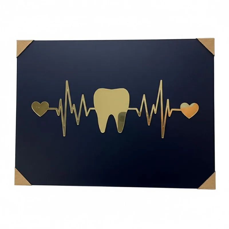 Quadro Decorativo Odonto Agir Batimentos (MP)