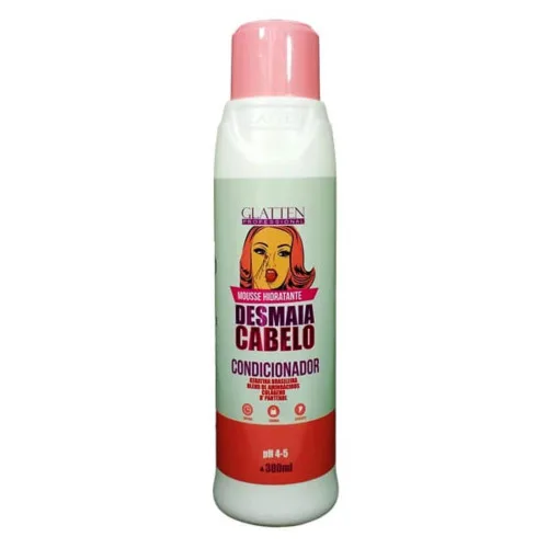 Cond Glatten 500ml Desmaia Cabelo - Higiene E Beleza