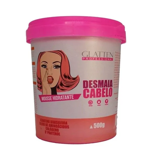 Creme Hidratacao Glatten 240g Desmaia Cabelo - HIDRAT - Higiene E Beleza