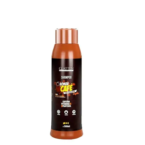 Cond Glatten 500ml Bomba De Cafe - Higiene E Beleza