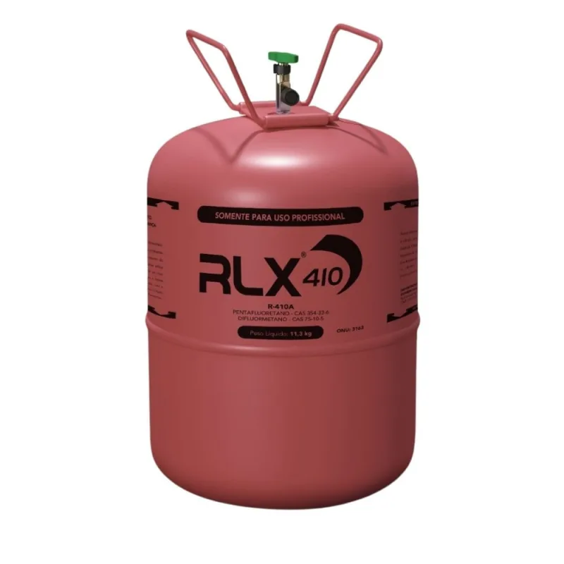 Gás Refrigerante R410A Cilindro 11,3Kg com Válvula e Manopla RLX - RLX - Climatização E Ventilação