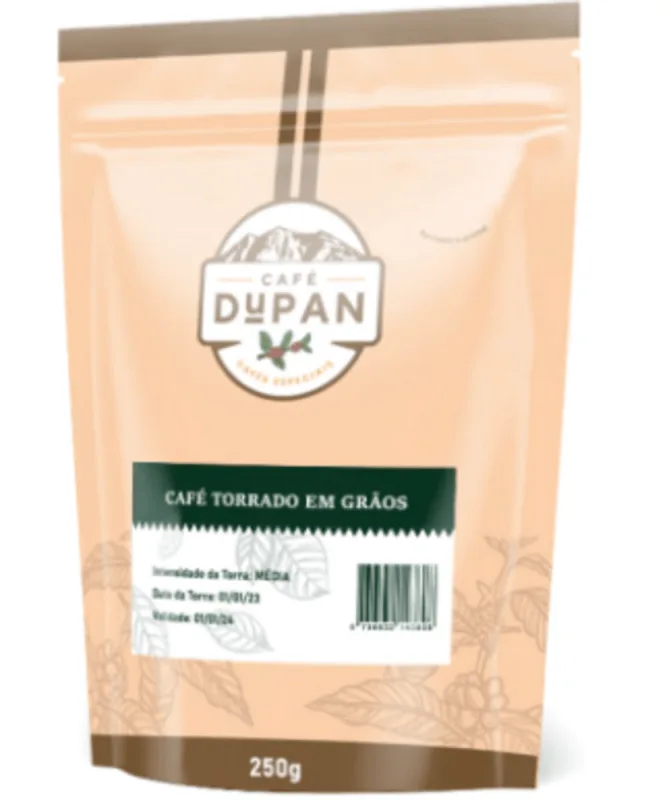 Café Dupan Torrado Grãos 250g - Cafe Dupan - Mercearia