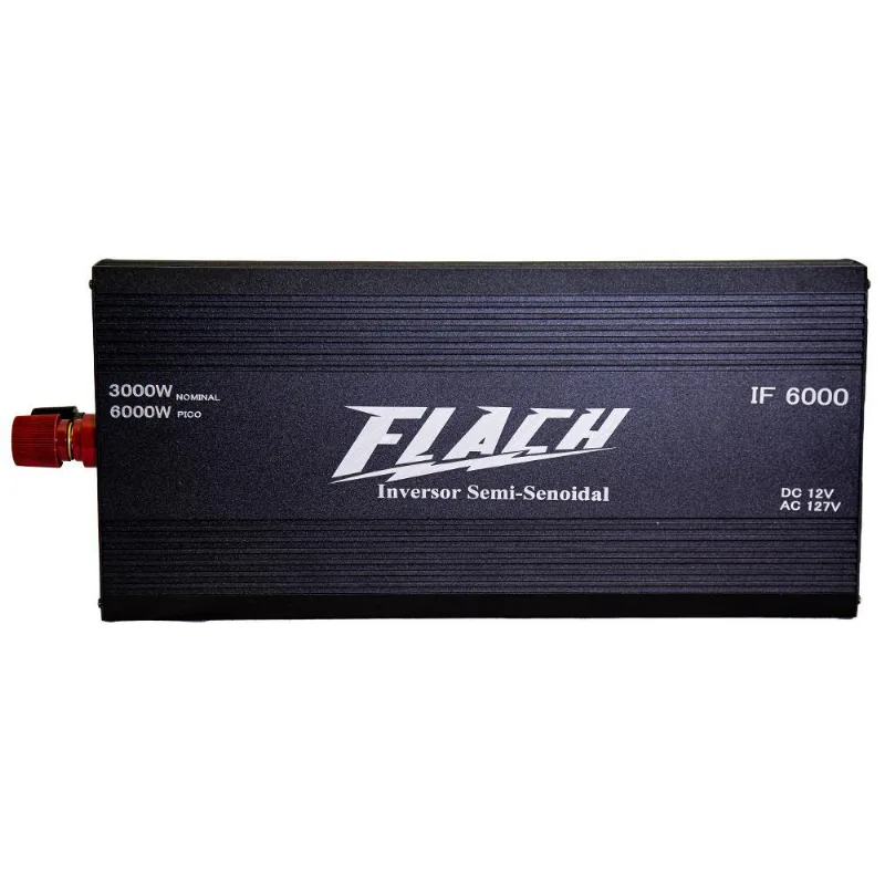 Inversor De Tensao - 12/127v - 6000w Pico-3000w Nominal