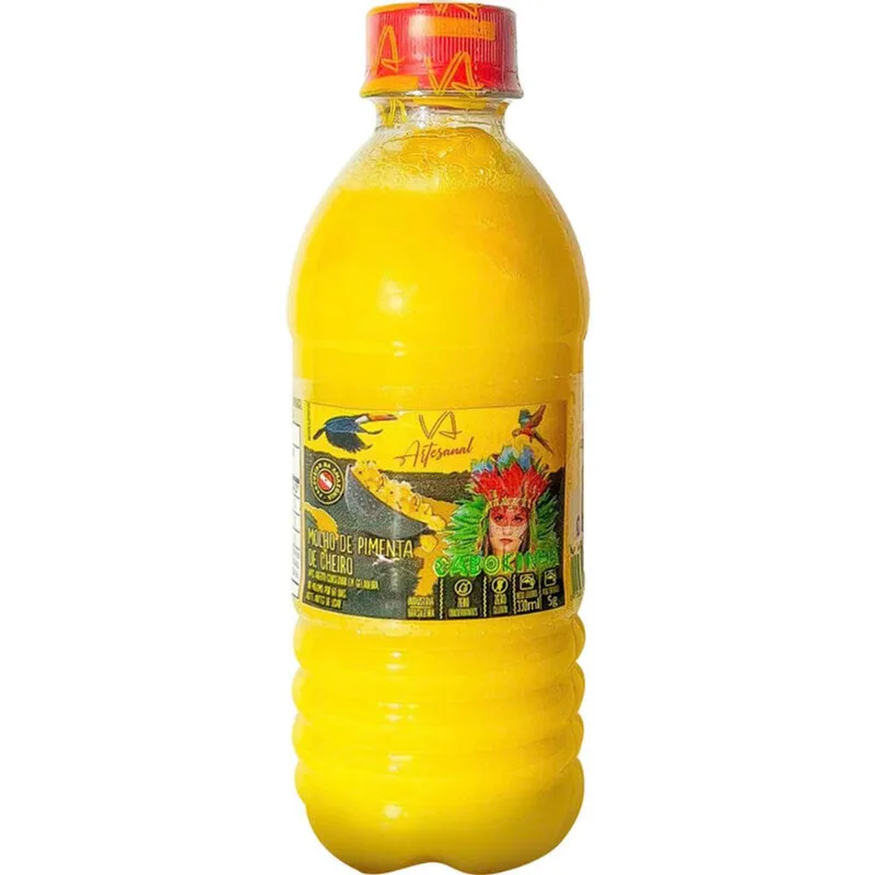 Molho Tucupi Cabokinha Com Pimenta de Cheiro 330ml