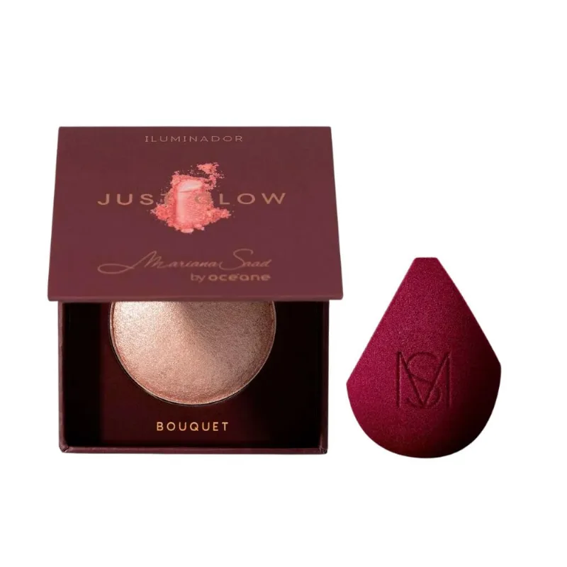 Pó Iluminador Just Glow Bouquet Rosa Mariana Saad