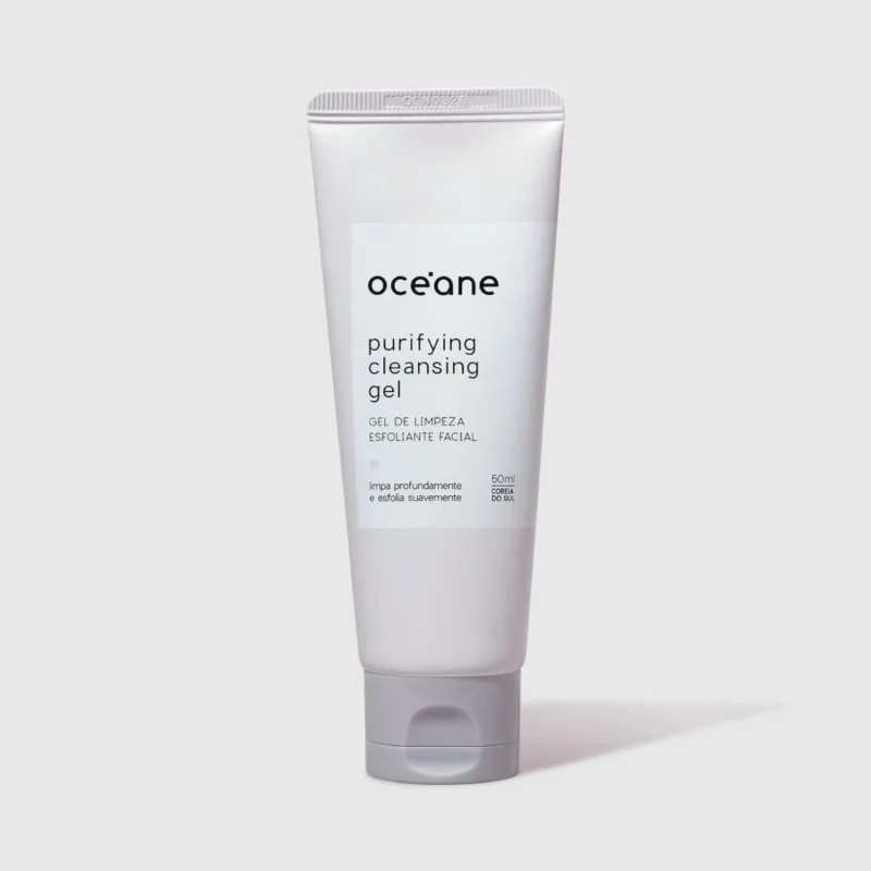 Gel de Limpeza Esfoliante Facial - Purifying Cleansing Gel 50ml - Oceane - Gel De Limpeza