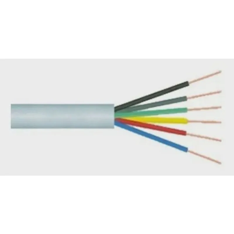 Cabo Alarme Multicores 6 Vias 0,40mm Caixa 100 Metros Branco