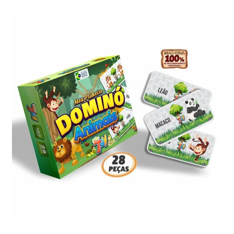 Meu Primeiro Dominó Tabuada 28 Peças- 31845