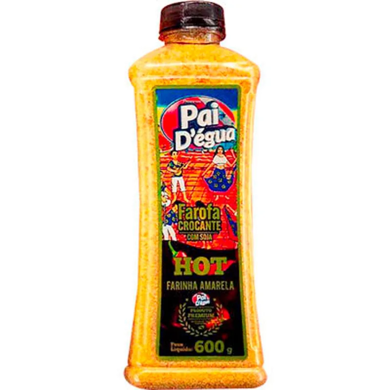 Farofa Pai D'égua Hot branca 600g