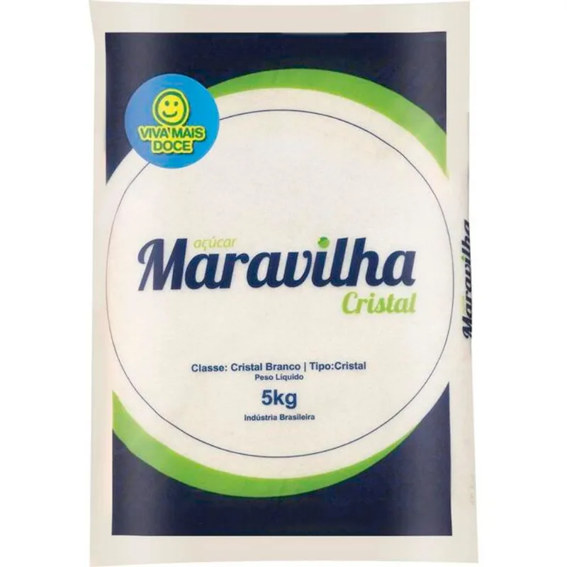 Açúcar Cristal Maravilha 5kg