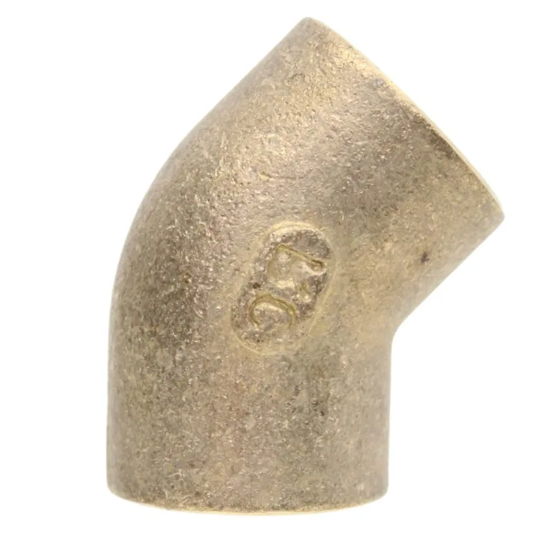 Curva 45 709 Latão Rumo Certo Curva 45 709 Latão 1/2" Rumo