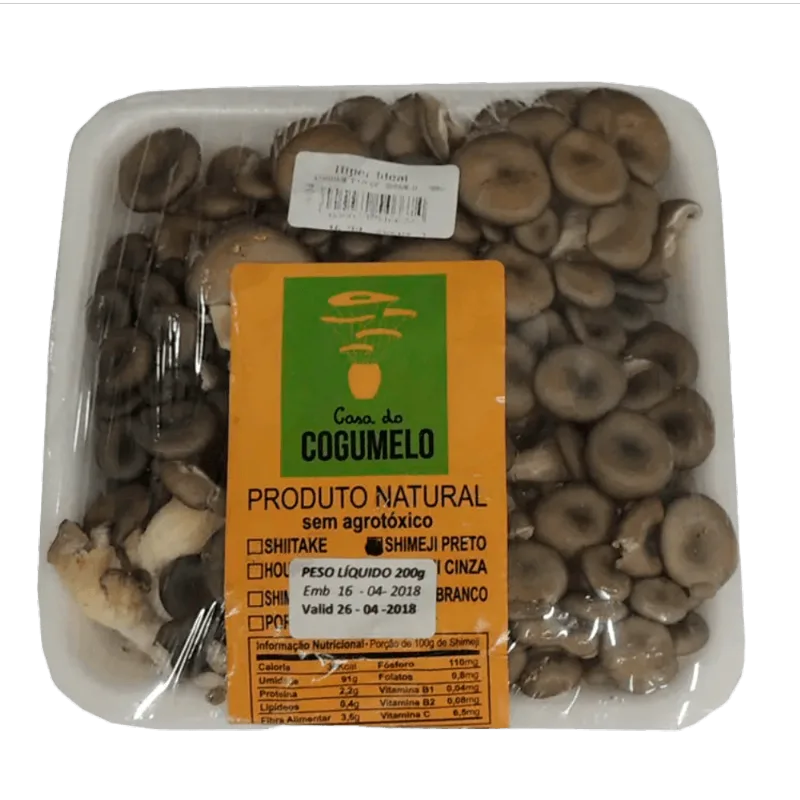 Cogumelo Shimeji Preto Casa Do Cogumelo 200g